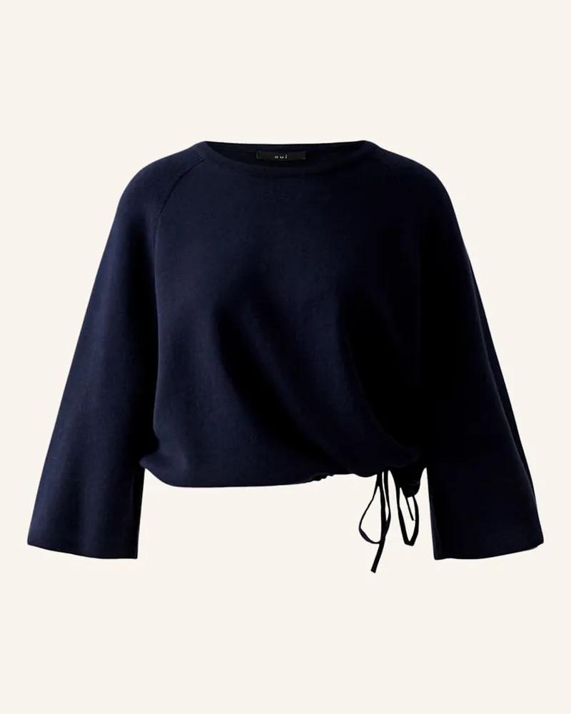 Oui Pullover Blau