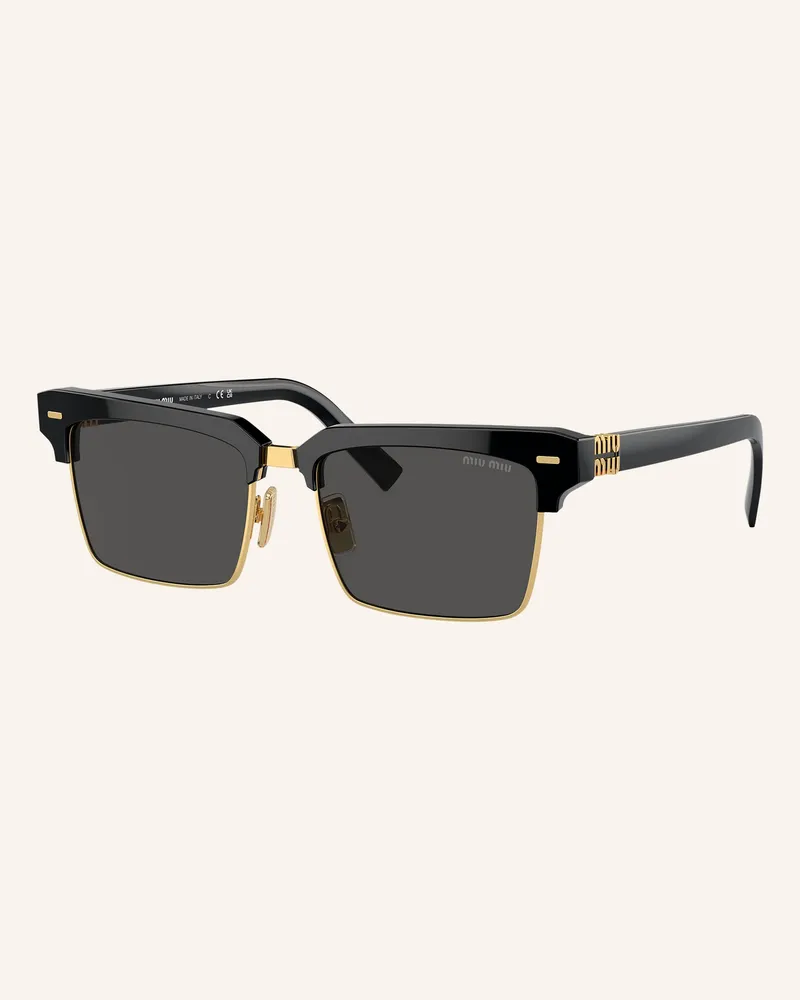Miu Miu Sonnenbrille Mu 10zs schwarz 1ab5s0