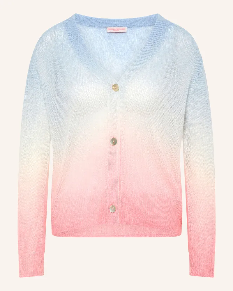 Frieda & Freddies Strickjacke Lachs