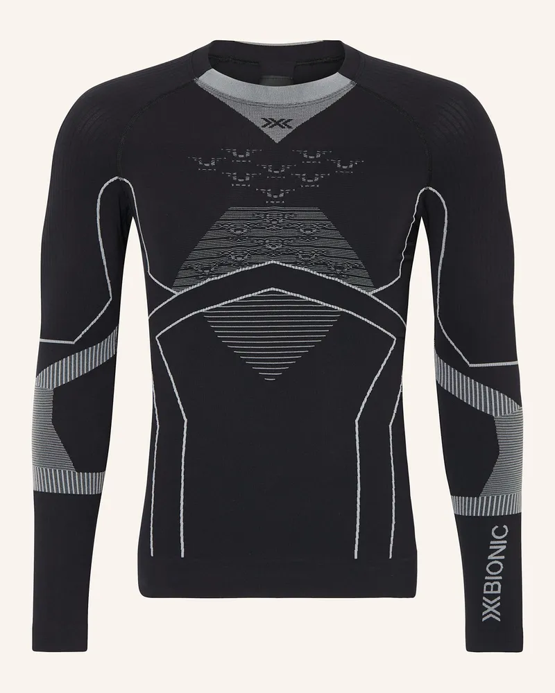 X-Bionic Funktionswäsche-Shirt Energy Accumulator schwarz Schwarz