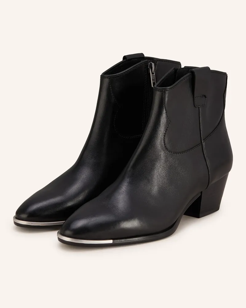 ash Cowboy Boots FAME Schwarz