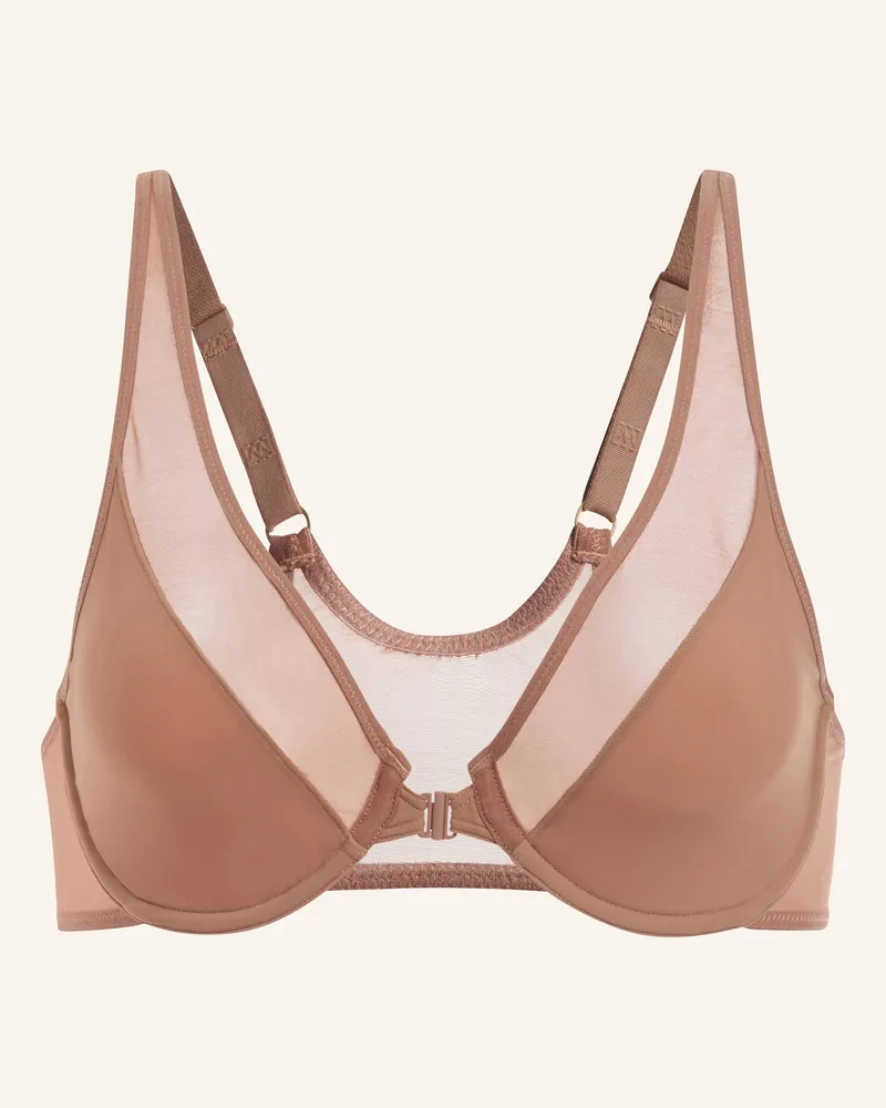 Wolford Bh Front Close Plunge Plunge braun Camel