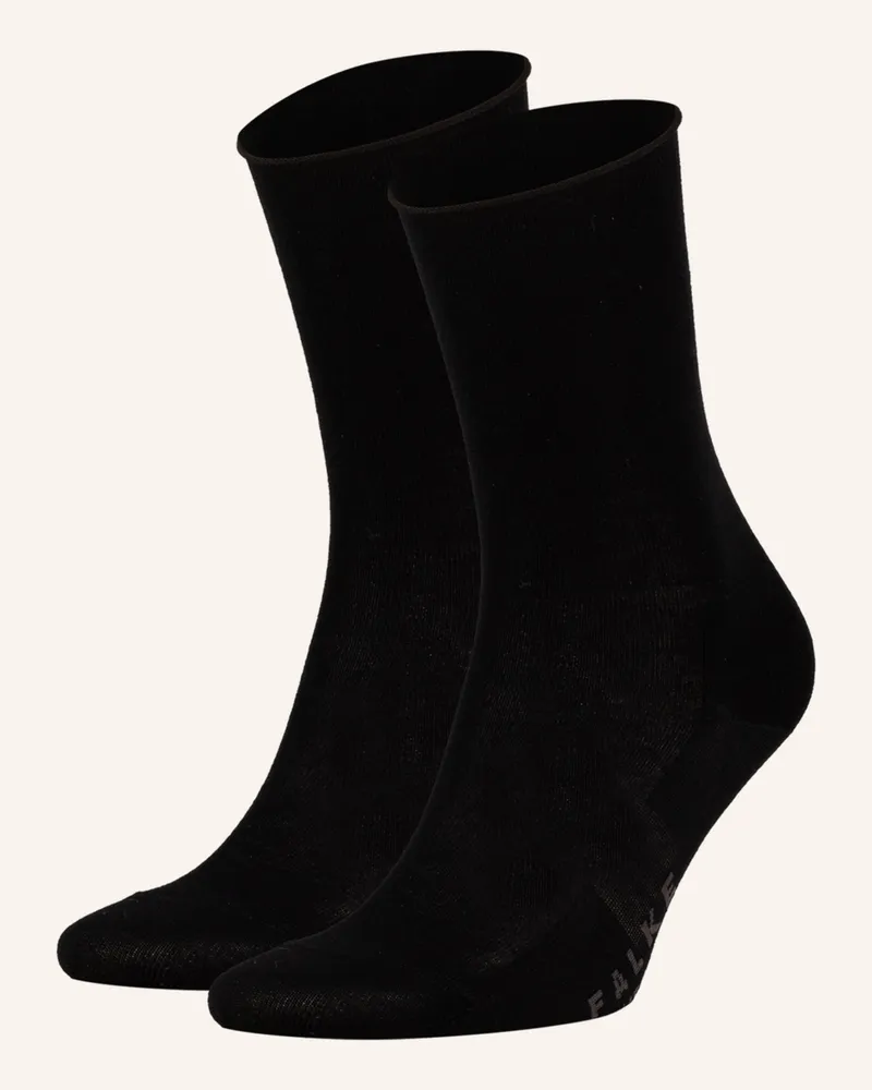 Falke 2er-Pack Socken Active Breeze grau 0010