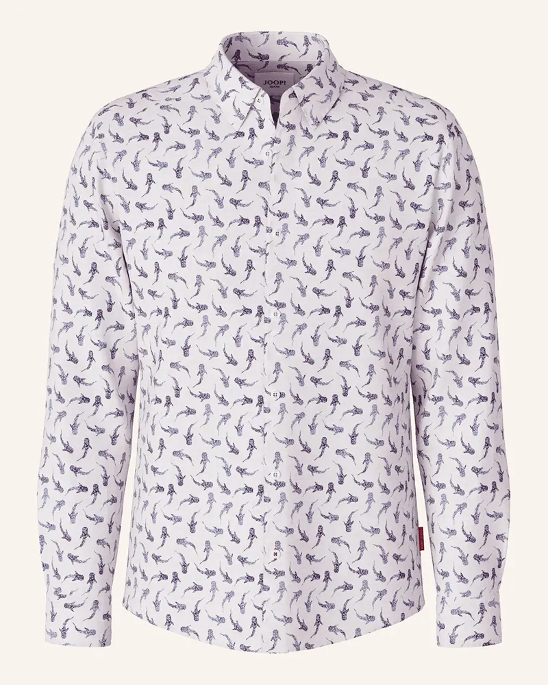 JOOP! Hemd Hansen Regular Fit blau Weiss