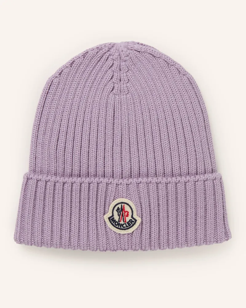 Moncler Mütze lila Helllila