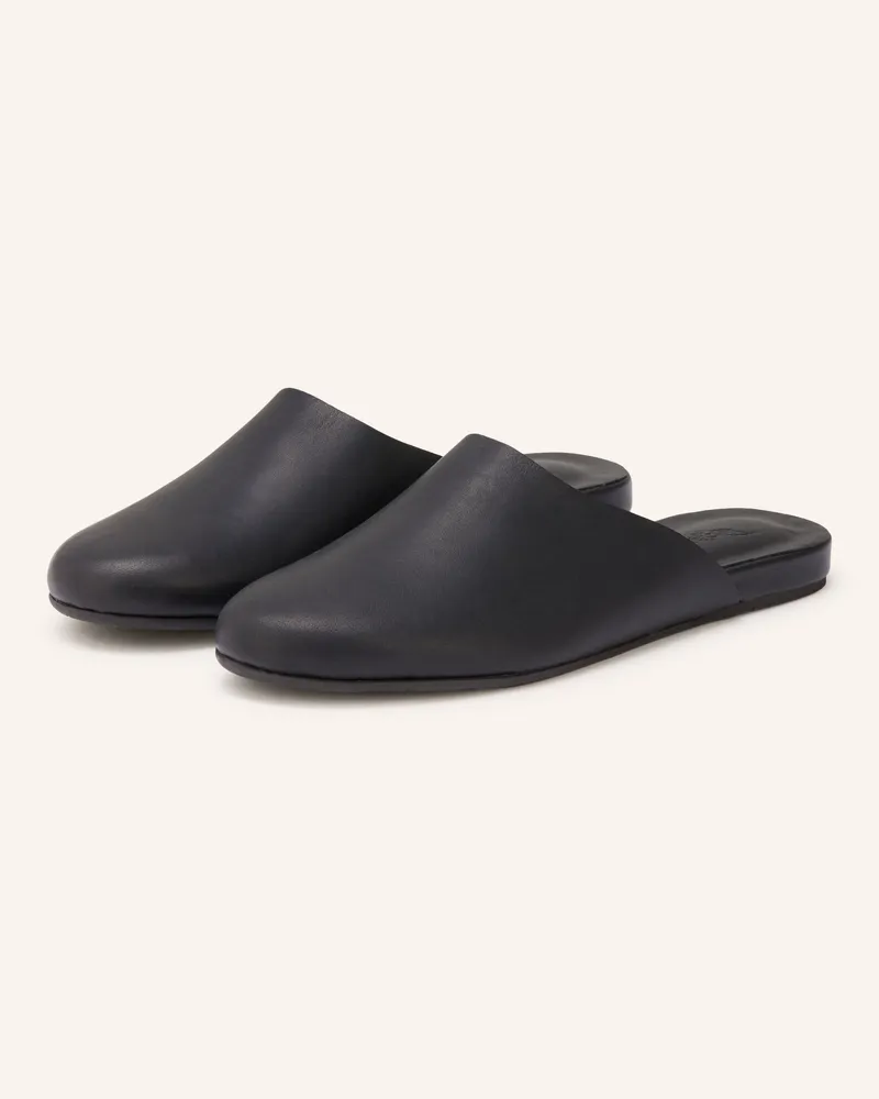 Ancient Greek Sandals Mules The Slipper schwarz Schwarz