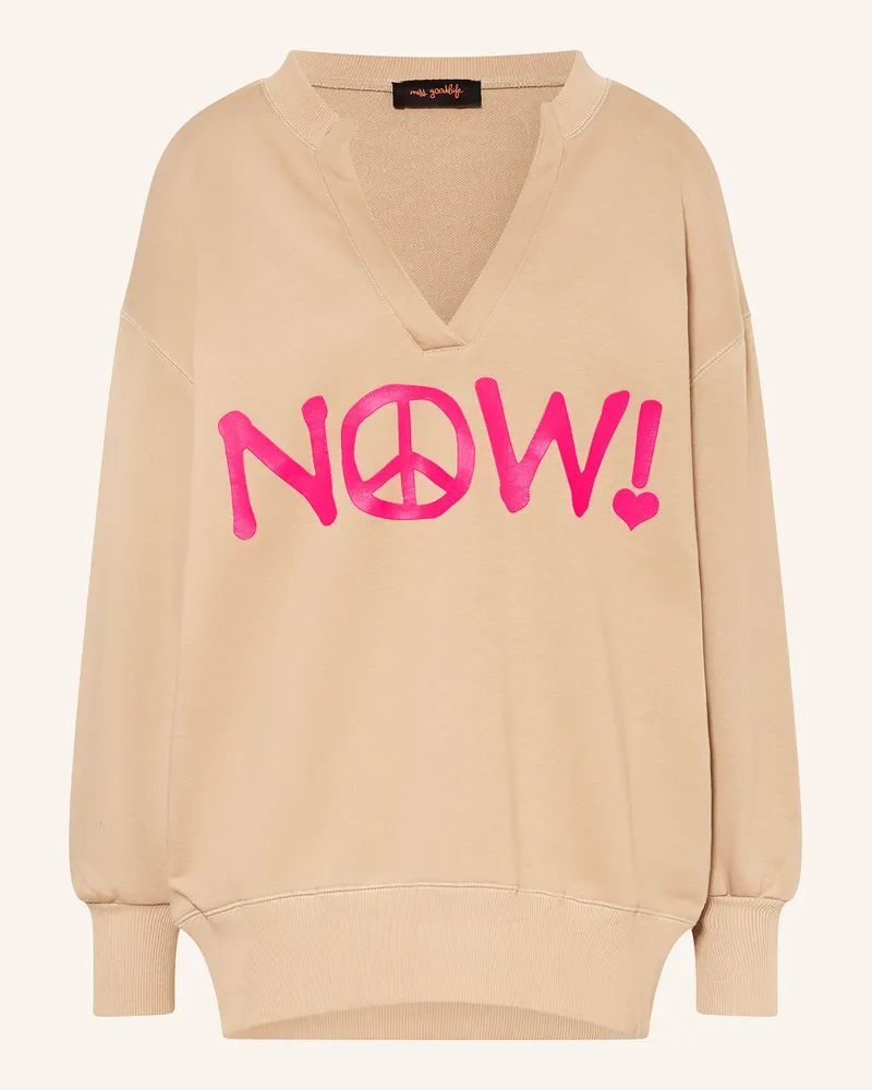 Miss Goodlife Sweatshirt Beige