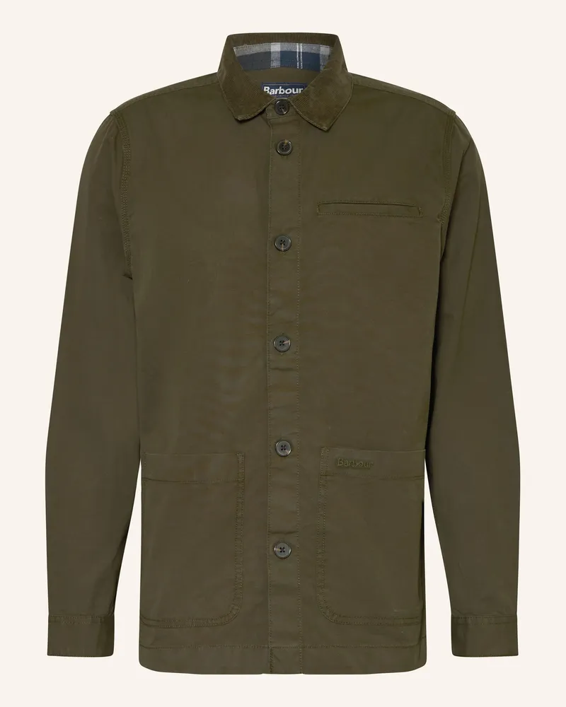 Barbour Overshirt COLE Oliv