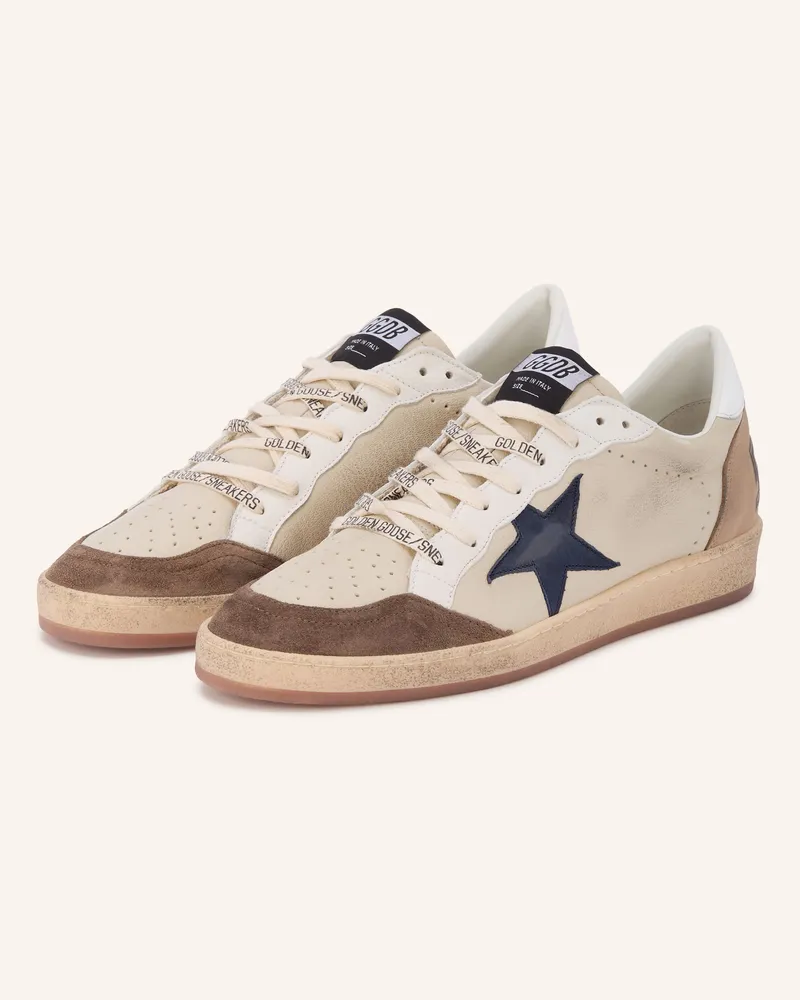 Golden Goose Sneaker Ball Star beige Creme