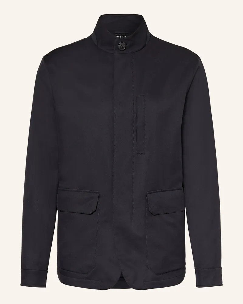 Ermenegildo Zegna Blouson blau Dunkelblau