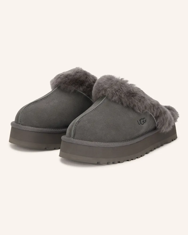 UGG Pantoletten Disquette grau Grau