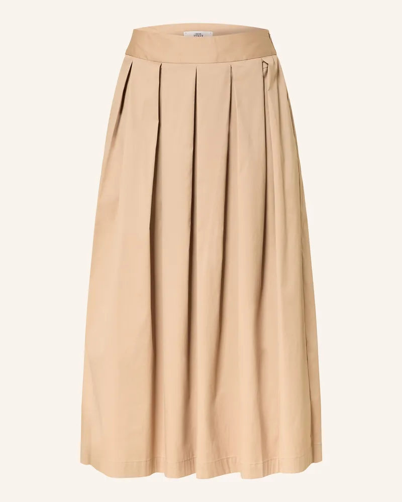 0039 Italy Faltenrock KYLIE Camel