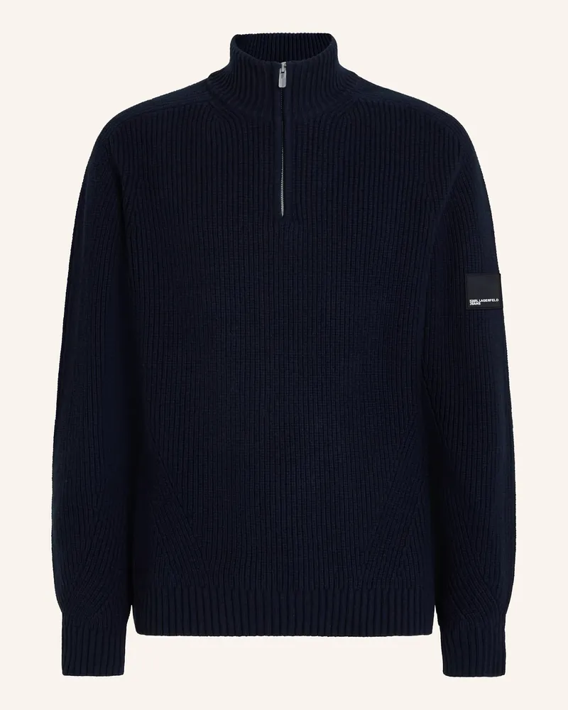 Karl Lagerfeld Sweatshirt blau Dunkelblau