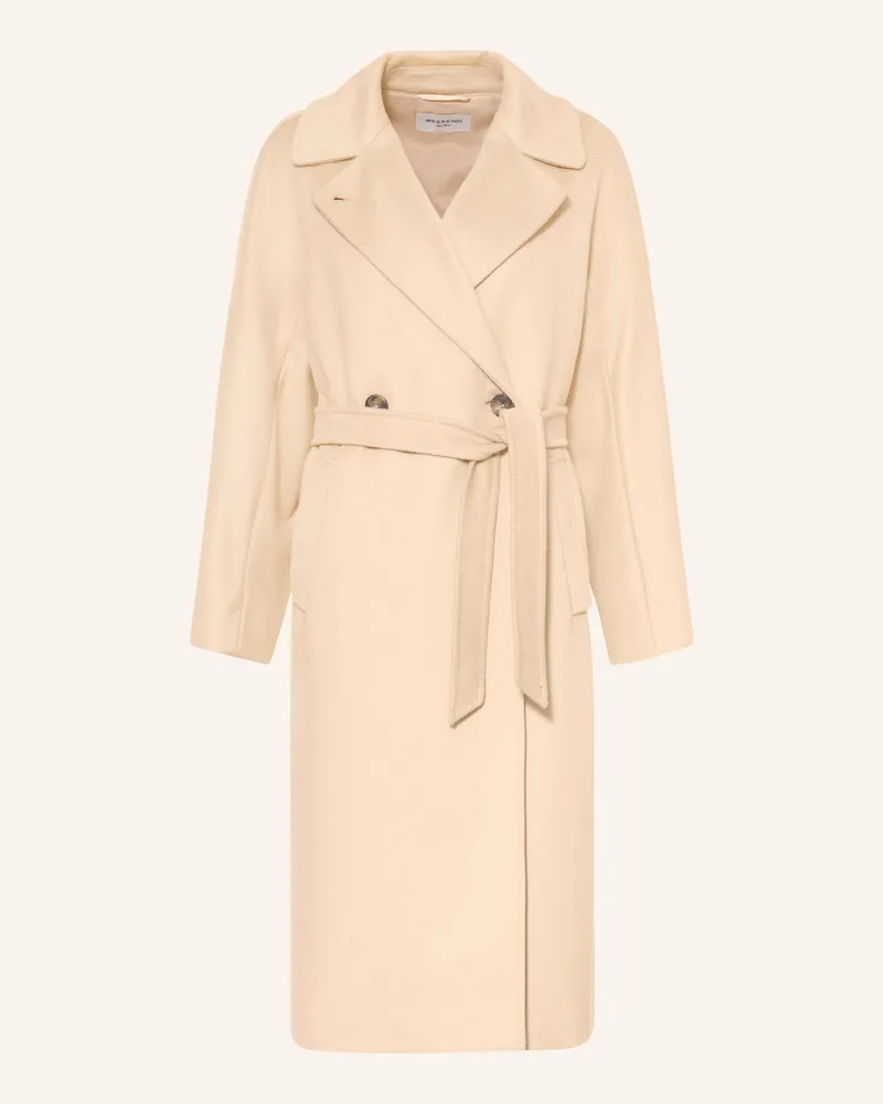 Max Mara Wollmantel Resina beige Beige