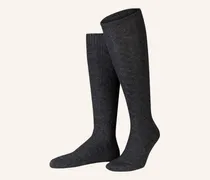 Trachten-Kniestrümpfe grau
