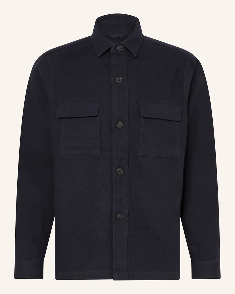Strokesman's Overshirt blau Dunkelblau