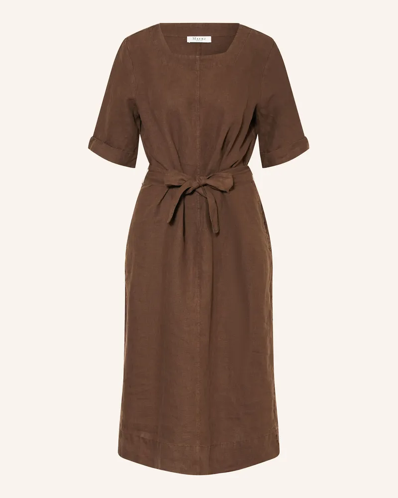 Maerz Leinenkleid Braun