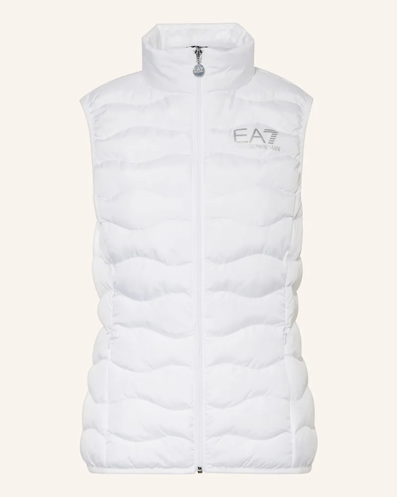 EA7 Funktionsweste WOVEN BOMBER Weiss
