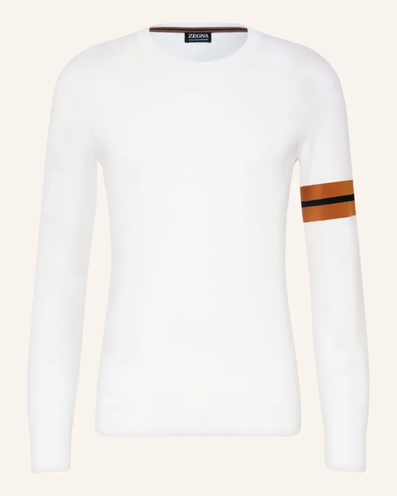 Ermenegildo Zegna Pullover weiss Weiss