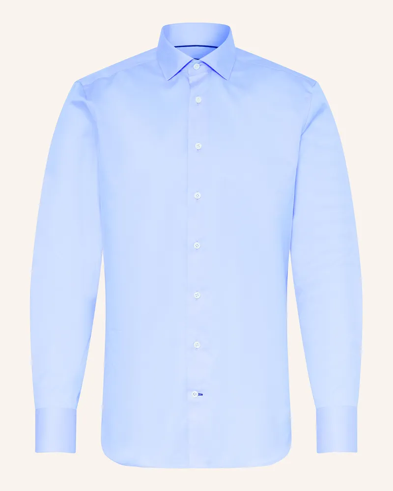 Olymp Hemd Tailored Fit blau Hellblau