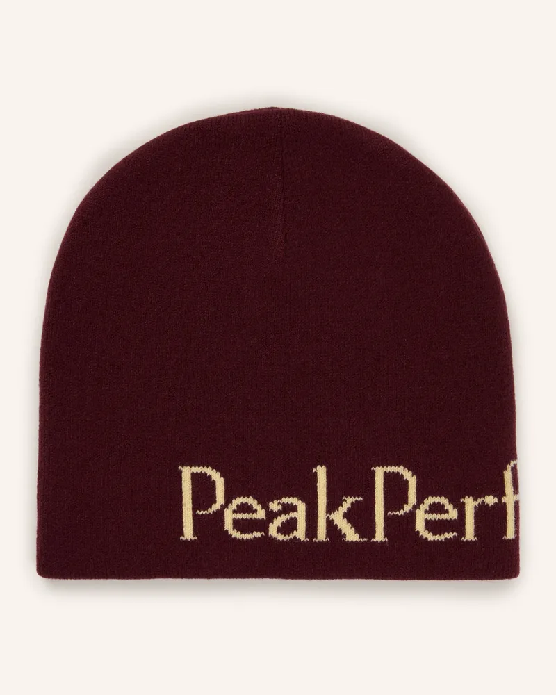 Peak Performance Multifunktionsmütze rot Dunkelrot