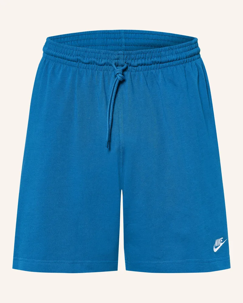 Nike Sweatshorts Club blau Blau