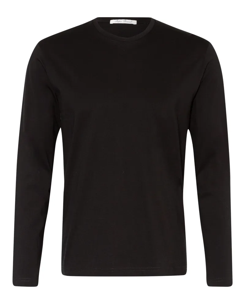 Stefan Brandt Longsleeve Enno schwarz Schwarz