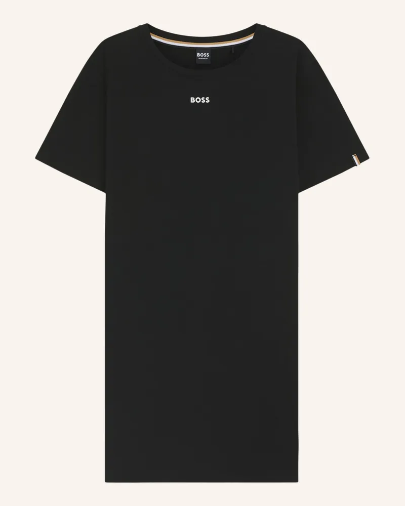 HUGO BOSS Nachtwäsche CI_SLEEPSHIRT SL Schwarz