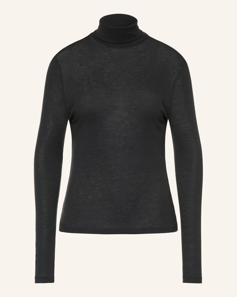 Drykorn Rollkragenshirt Zerafne grau Dunkelgrau