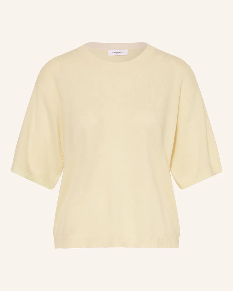 Darling Harbour Strickshirt Aus Cashmere gelb Yellow