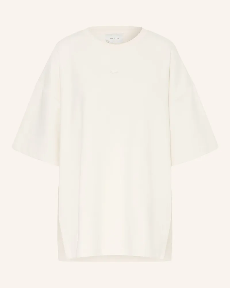 Gestuz Oversized-Sweatshirt Gzamina weiss Creme