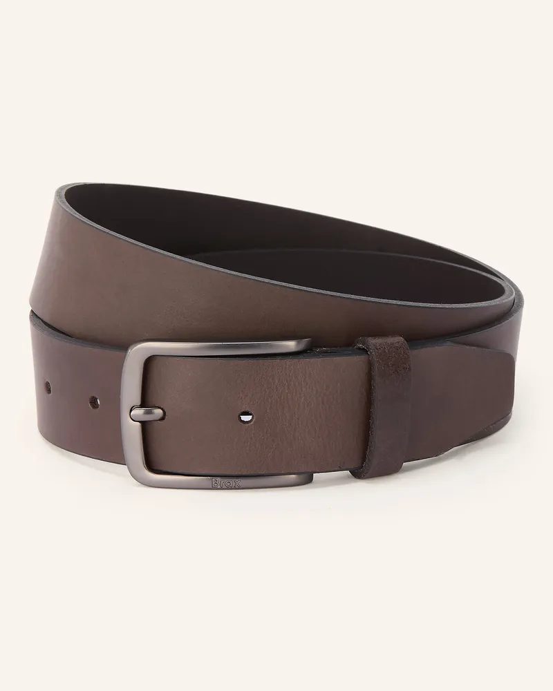 Brax Ledergürtel braun Dunkelbraun