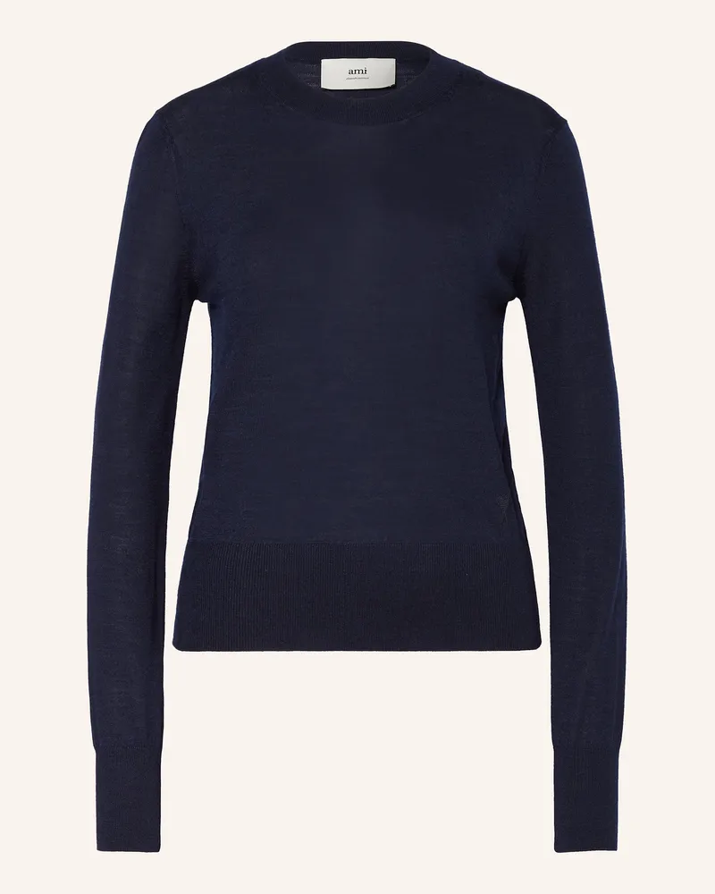 AMI Paris Pullover Dunkelblau