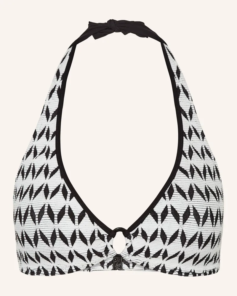 Lidea Neckholder-Bikini-Top GRAPHIC RIDE Weiss