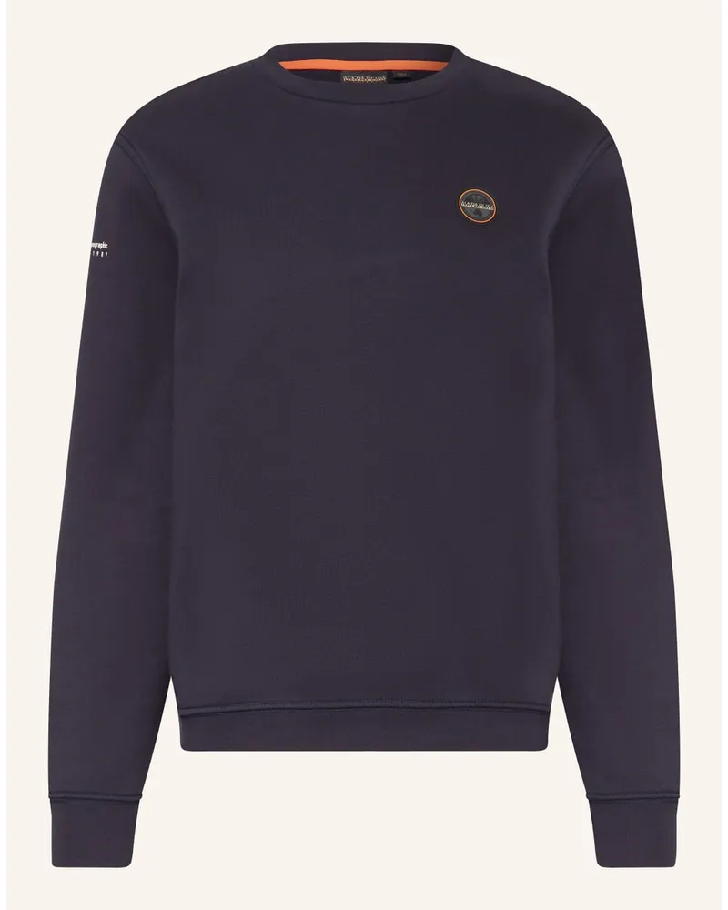 Napapijri Sweatshirt BADGE Blau