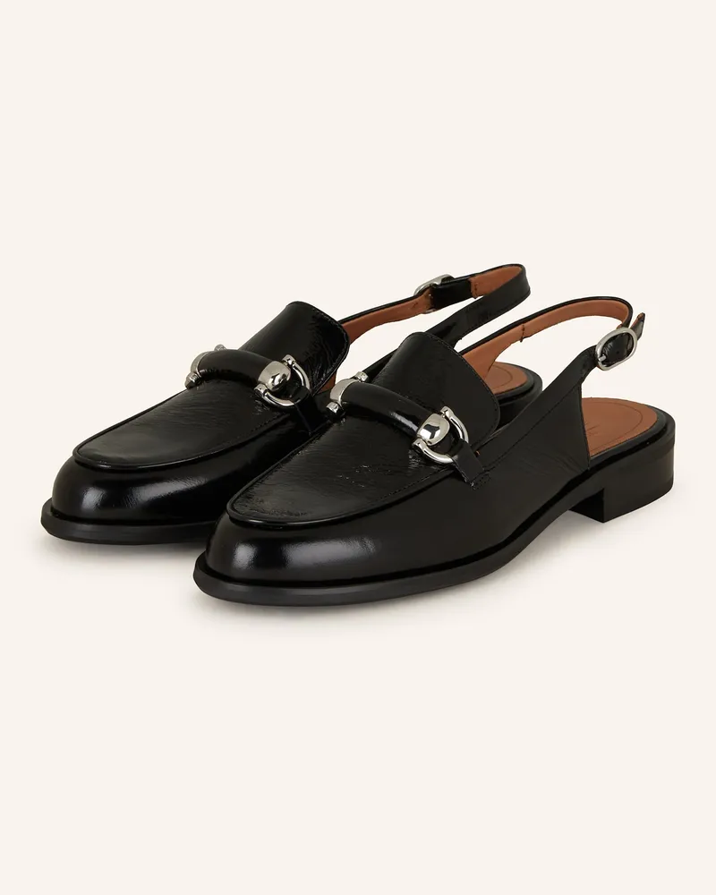 Billi Bi Slingloafer Schwarz