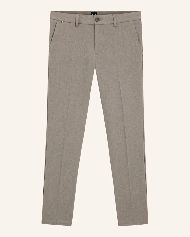 HUGO BOSS Casual Hose H-KAITON1 Slim Fit Braun