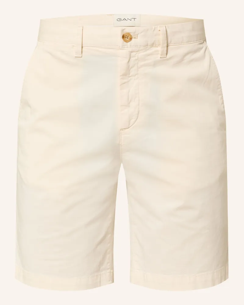 Gant Chinoshorts Regular Fit beige Ecru