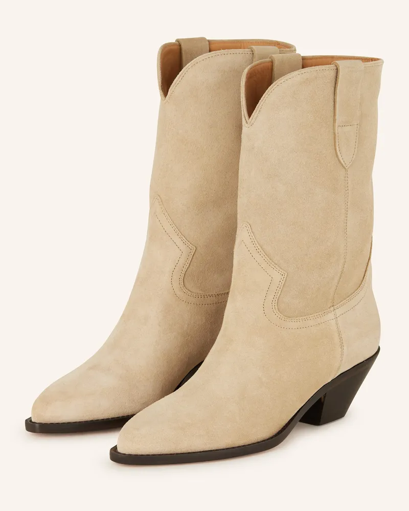 Isabel Marant Cowboy Boots DAHOPE Beige