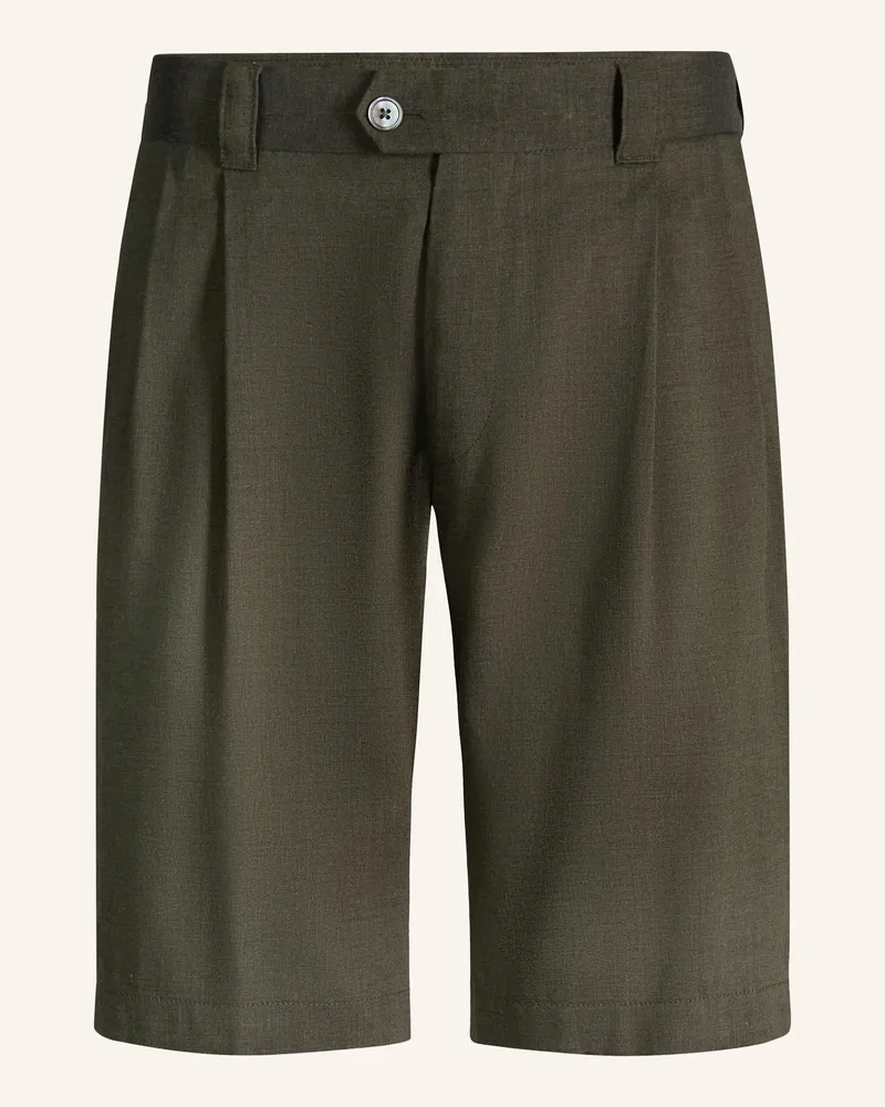 windsor. Bermuda-Hose Regular Fit Dunkelgrün