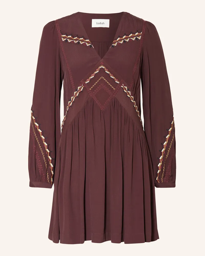 ba&sh Kleid TAY Dunkelbraun