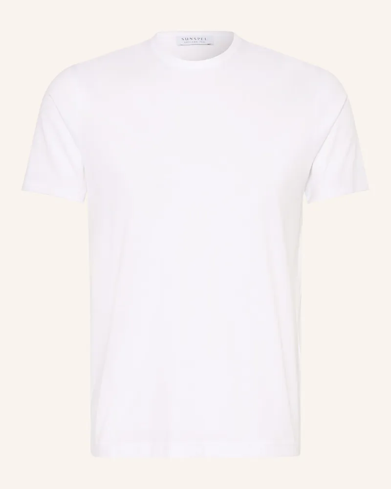Sunspel T-Shirt weiss Weiss