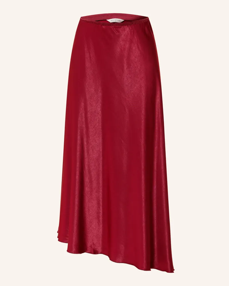 MOSS COPENHAGEN Satinrock Mschbethanie Ullas rot Dunkelrot