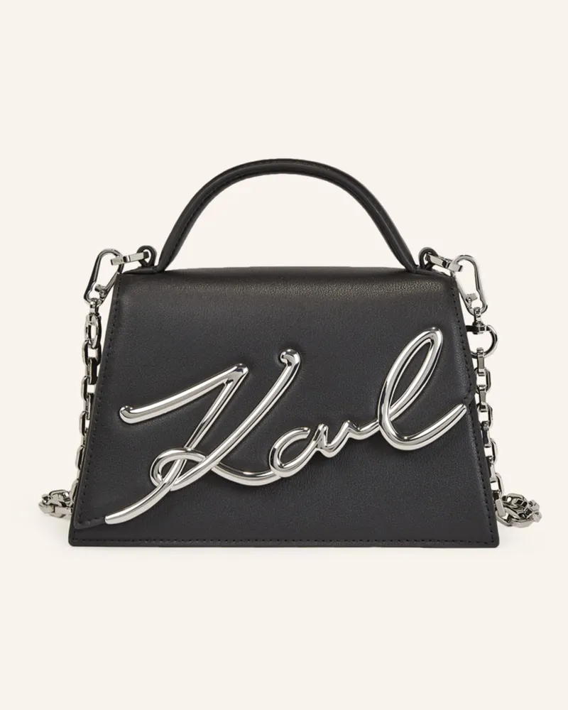 Karl Lagerfeld Umhängetasche schwarz Schwarz