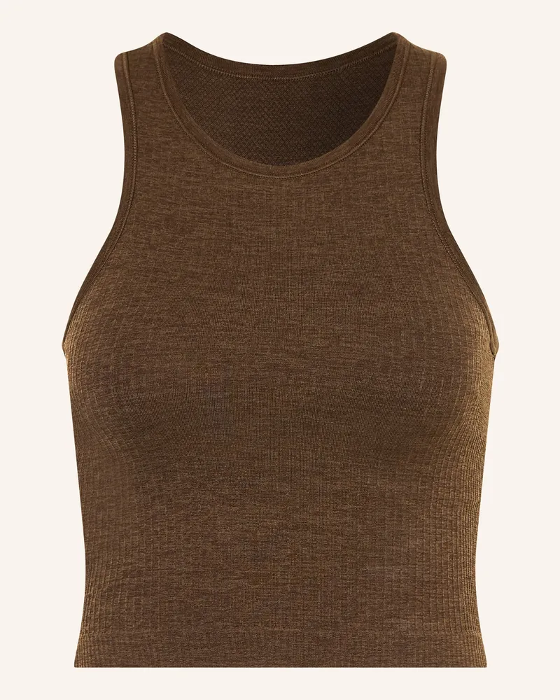 LULULEMON Cropped-Top Ebb To Street braun Braun