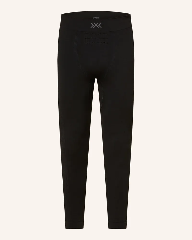 X-Bionic Funktionswäsche-Hose MIGHTYWOOL mit Merinowolle Schwarz