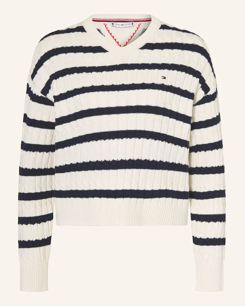 Tommy Hilfiger Pullover weiss Ecru