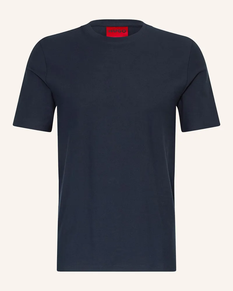 HUGO BOSS T-Shirt Dimersteso blau Dunkelblau