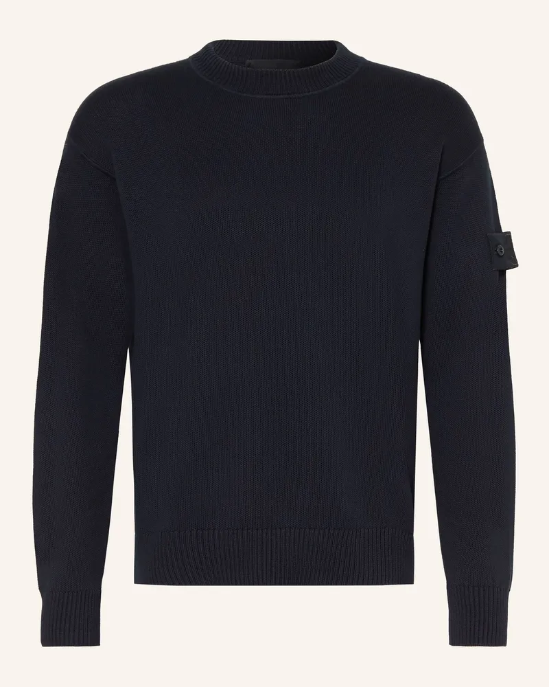 Stone Island Pullover Ghost blau Dunkelblau