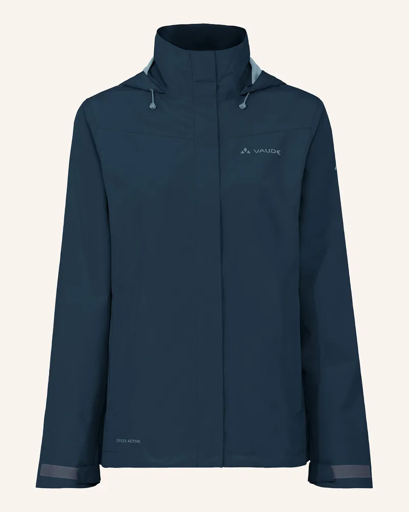 Vaude Jacken W SILDA 2L J Blau